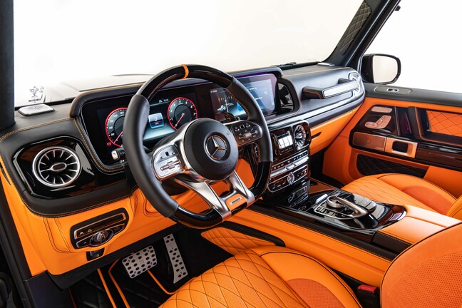 Interior Orange Black Interior Styles Amg G 63 W 463a G Class Vehicles Media Portal